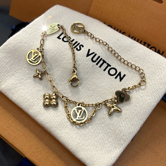 Authentic Louis Vuitton Brassle Blooming M64858 Bracelet. - Picture 1 of 14